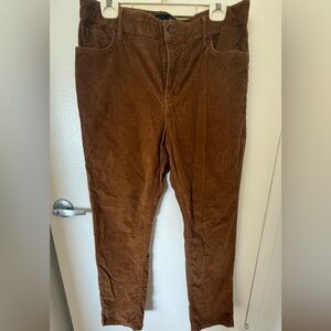 Boden Slim Straight Corduroy Pants 12